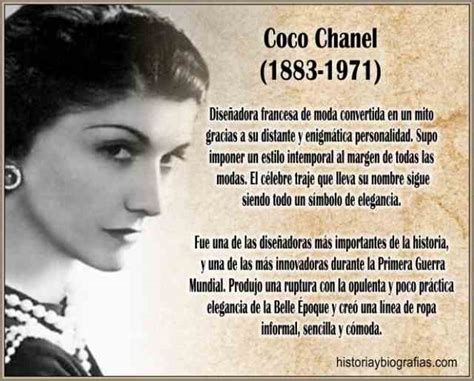 coco chanel vida resumida